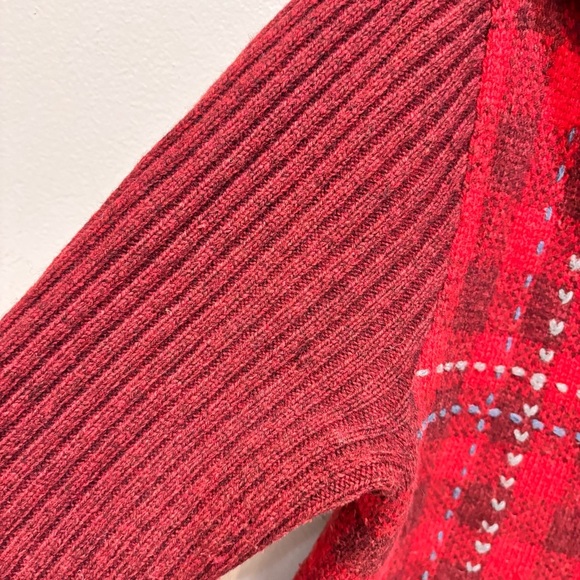 Pendleton Wool Shawl Collar Plaid Cardigan Sweater Women’s Size Medium-Petite - Picture 7 of 14